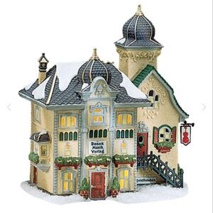 Department 56 alpine village collection music publisher Holiday Village